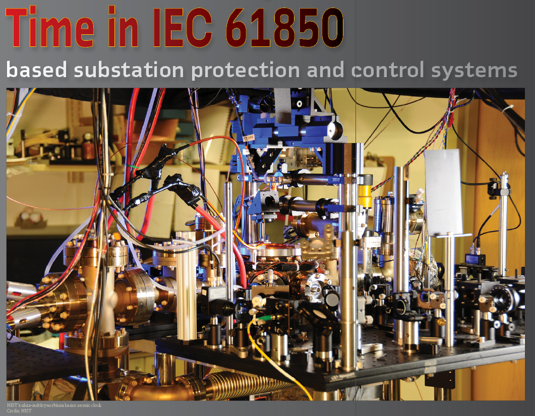 Time in IEC 61850 based substation protection and control
